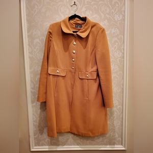 Karl lagerfeld mustard coat